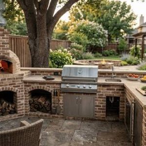 Outdoor kitchen construction cost breakdown what drives the price