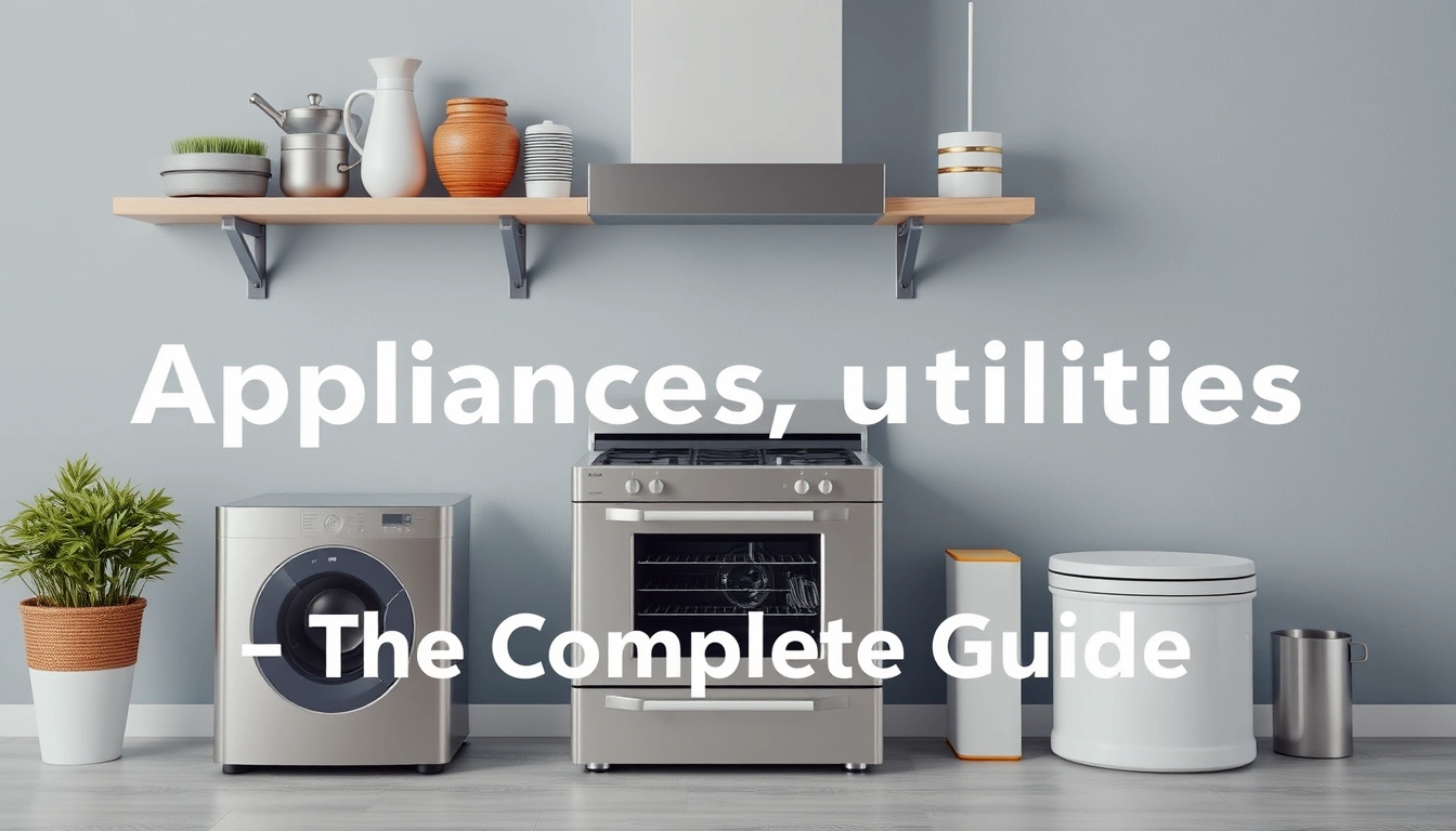 Appliances, utilities, and performance — The Complete Guide Appliances, utilities, and performance — The Complete Guide
