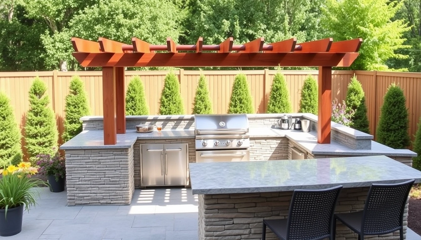 How to plan an outdoor kitchen layout for your backyard