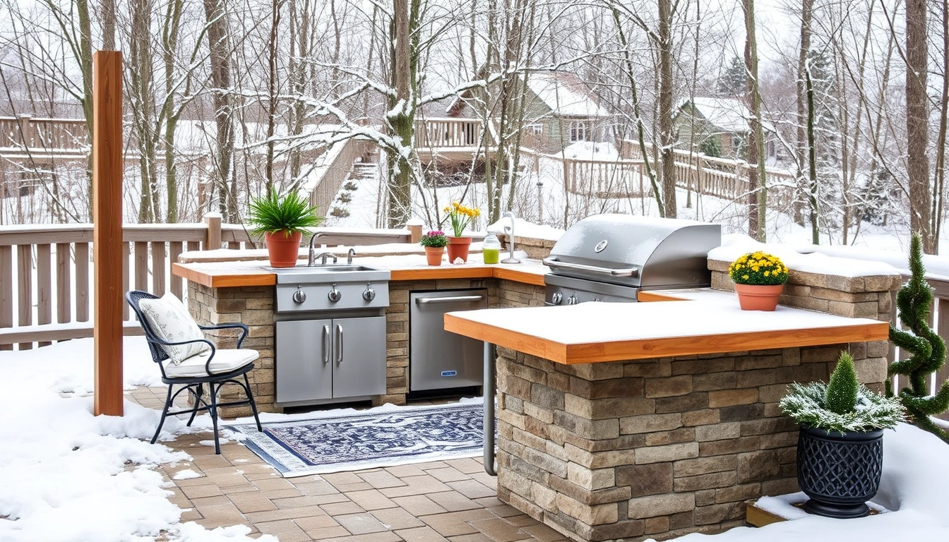 How to winterize an outdoor kitchen How to winterize an outdoor kitchen