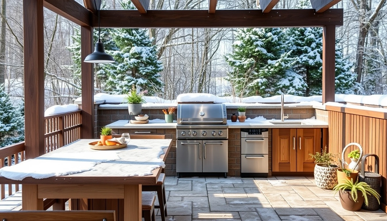 How to winterize an outdoor kitchen How to winterize an outdoor kitchen