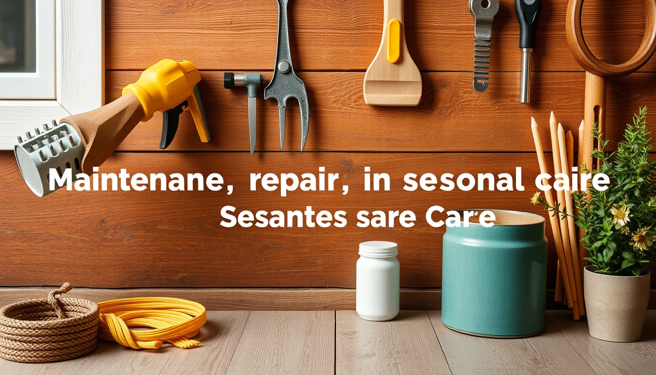 Maintenance, repairs, and seasonal care — The Complete Guide