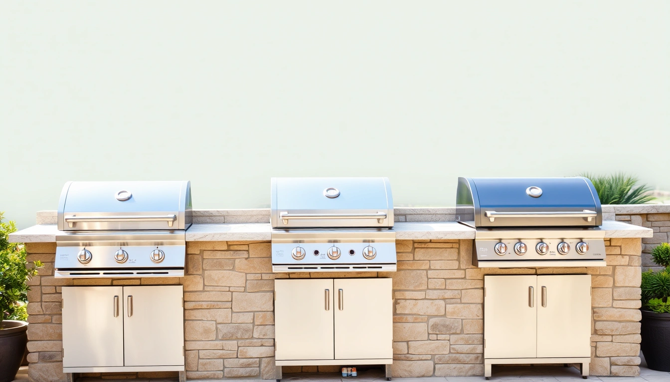 Outdoor kitchen grill types: built-in gas, charcoal, or pellet Outdoor kitchen grill types: built-in gas, charcoal, or pellet