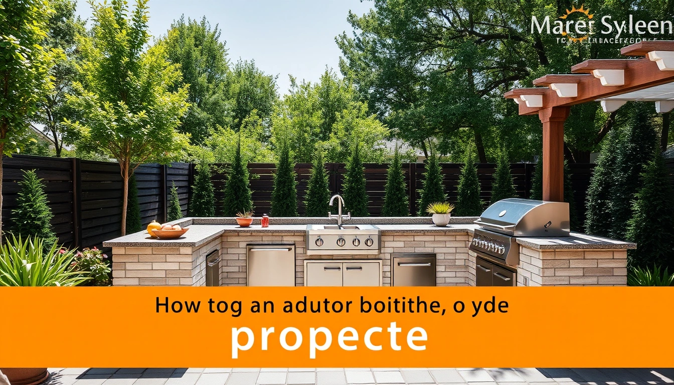 Planning an outdoor kitchen project — The Complete Guide Planning an outdoor kitchen project — The Complete Guide